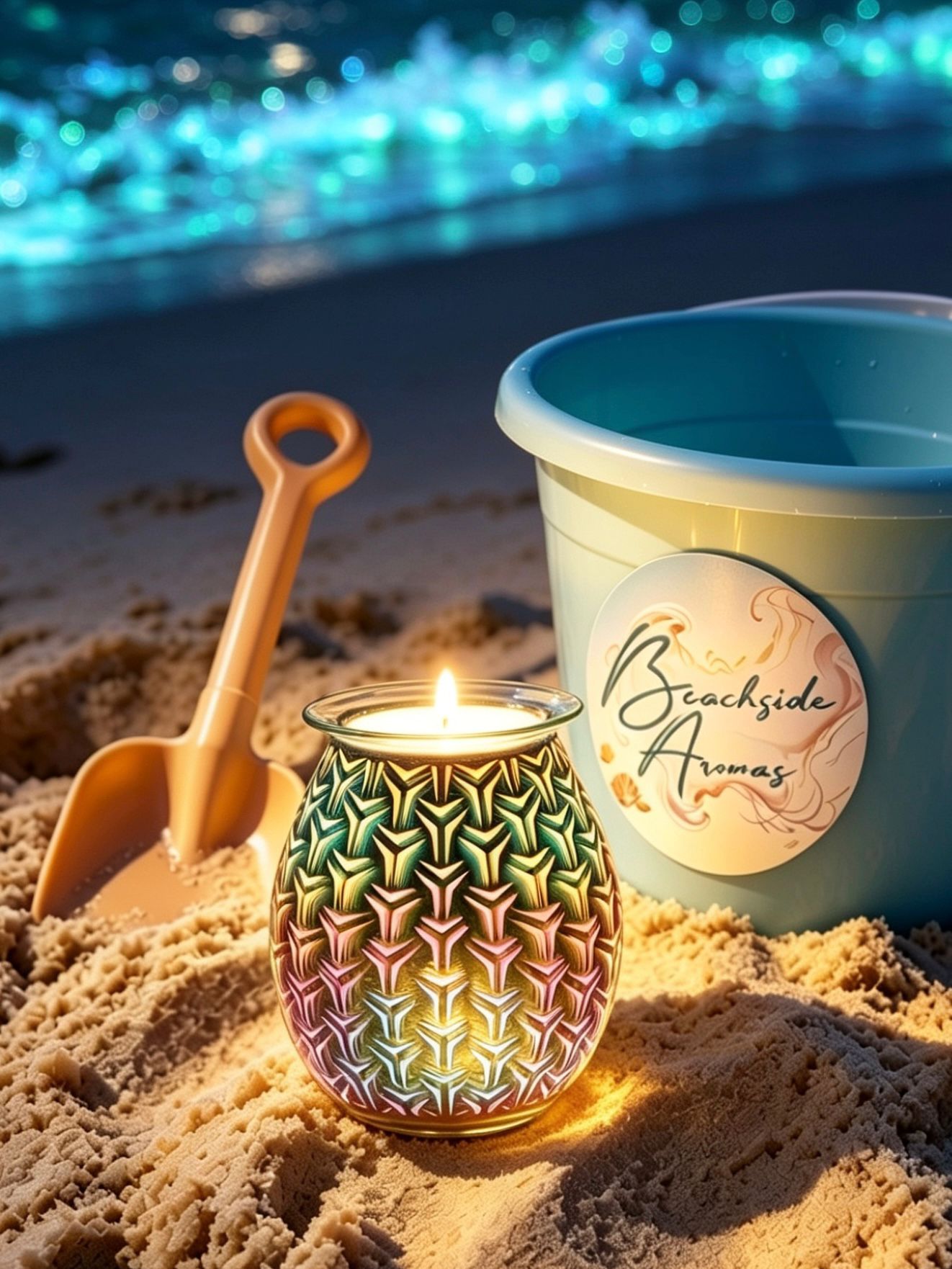 3d Geometric Light Up Electric Burner