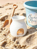Woven Basket Effect Oil Burner